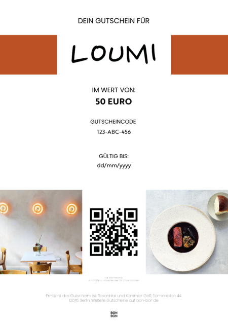 Restaurant-Gutschein für Loumi Dining Restaurant